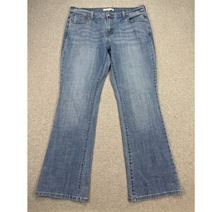 Levi's 515 Bootcut Jeans Women's 14 Blue Denim Medium Wash Relaxed Fit Y2K